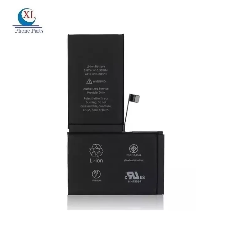 Chinese Parts A-grade X Phone Repair Rechargeable Polymer Standard For iPhone Xs Max Xr X Battery