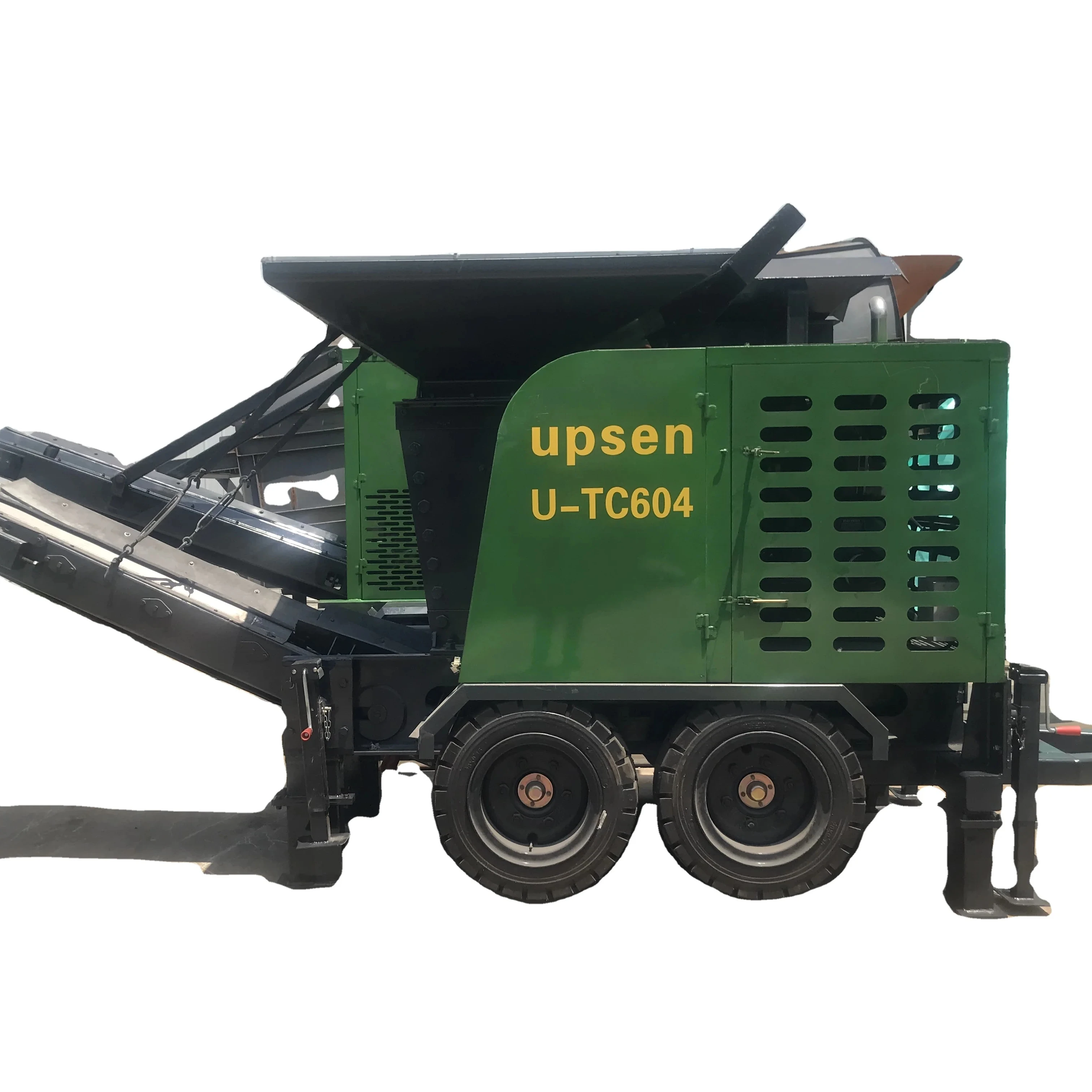 utc604  Wheeled Jaw Crusher  wheel-mounted jaw crushers Wheeled Mobile Crusher price