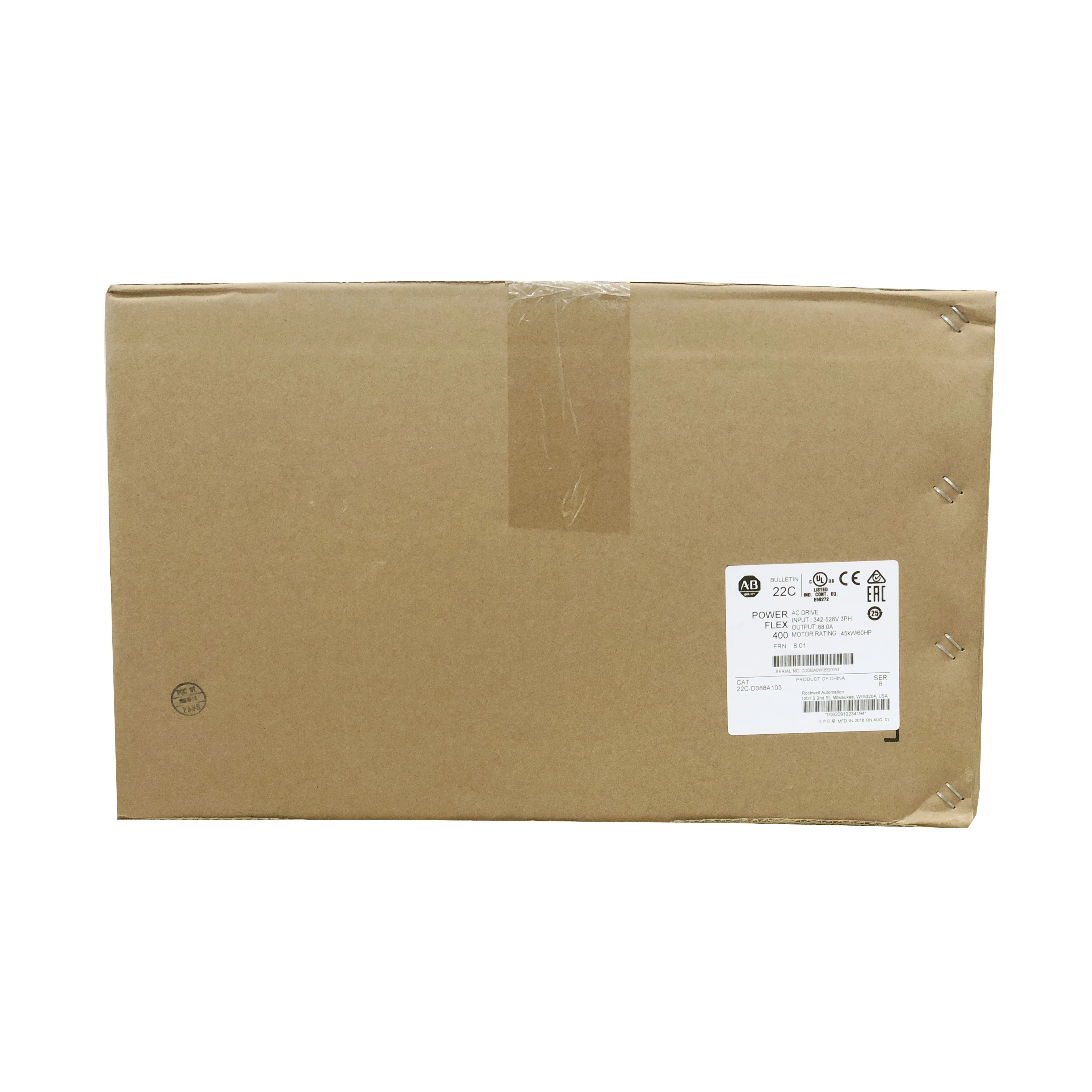 Новый преобразователь частоты серии PowerFlex 400 Allen Bradley AC Drive 22C-D088A103 горячая