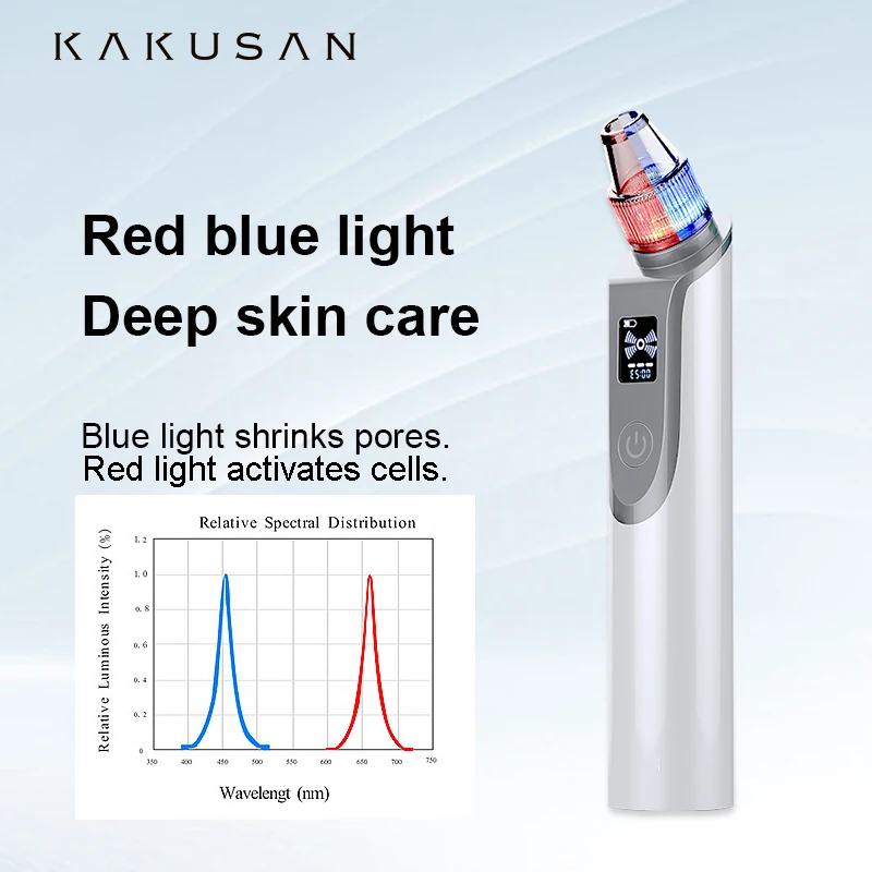 Vacuum blackhead remover Acne Suntion Device Deep Pore Cleaning Facial Grease Cleansing Device