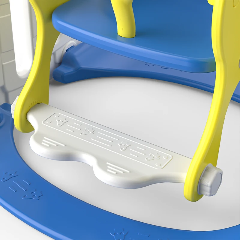 Children Plastic Swing Slide Toys Indoor Playground 3 In 1 baby Slide Swing Set ECO-friendly Plastic slide indoor playroom