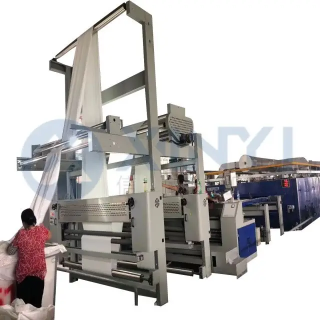 XinYi Chinese brand Fabric Steam Heating Setting Textile Stenter Machine For Non-Woven Fabric Finishing