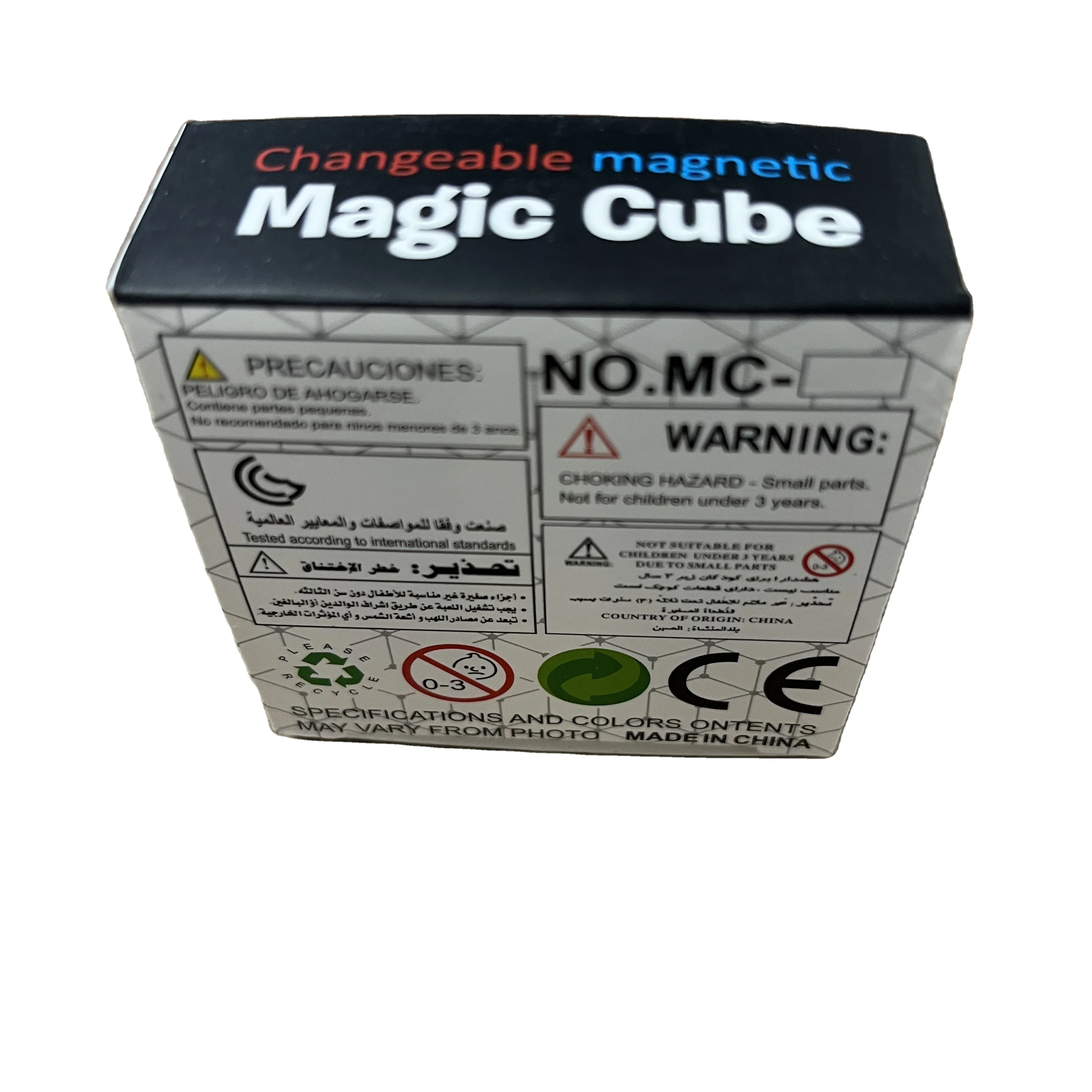 Запатентованный кубик Fidgettt с 36 редкоземельными магнитами