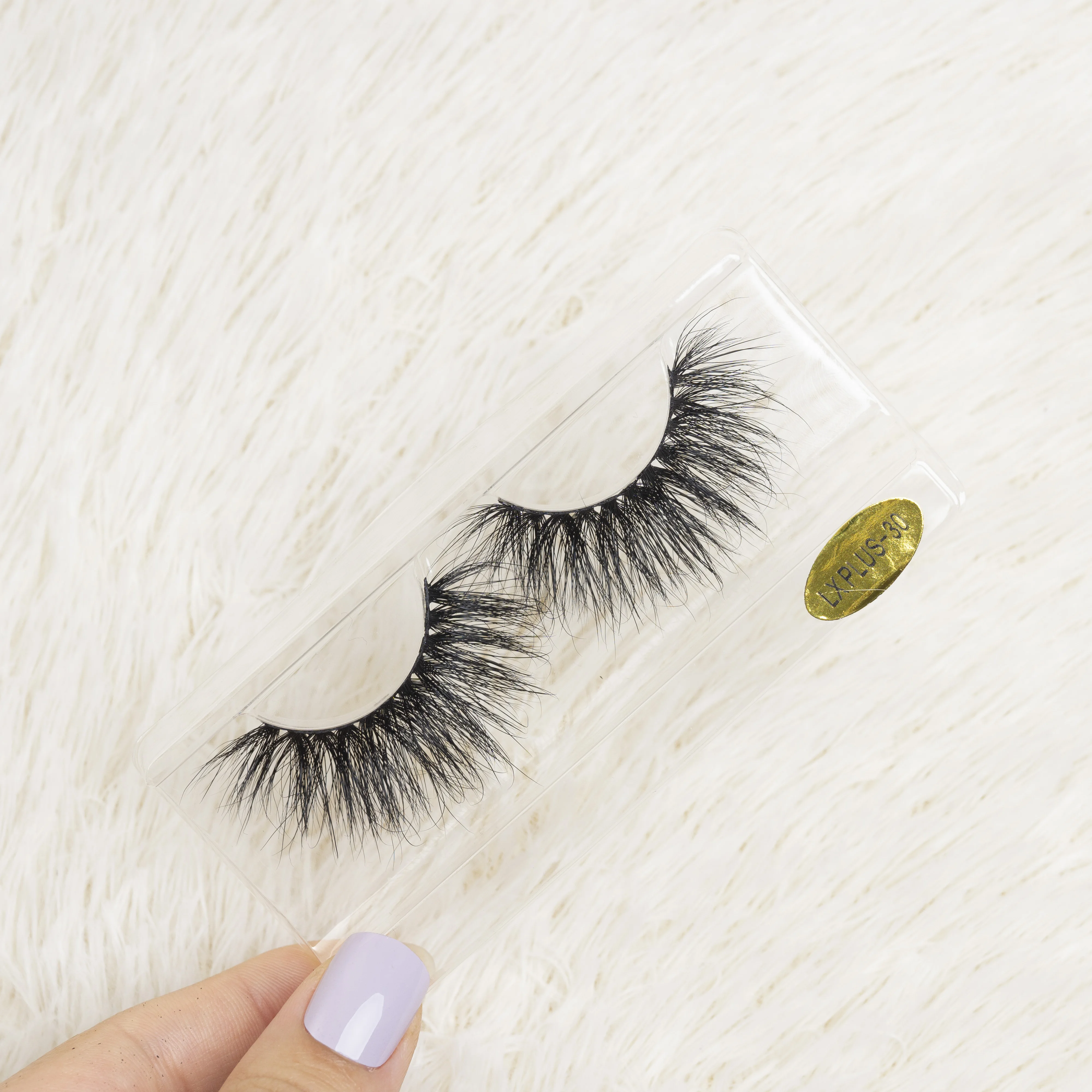
25 mm mink eyelash vandors 25mm mink eyelash with private custom packaging diamond lashes case 