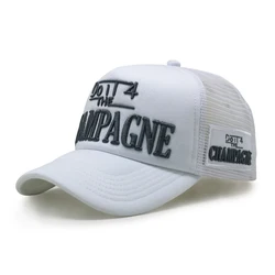 OEM Custom 3D Embroidered Logo Dubai 5 Panel Foam Mesh Hat Trucker Cap