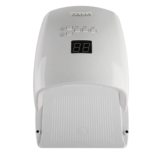 Diamond Shaped 48w dryer Wireless rechargeable battery Manicure tools UV Lamp LED Nail Lamp