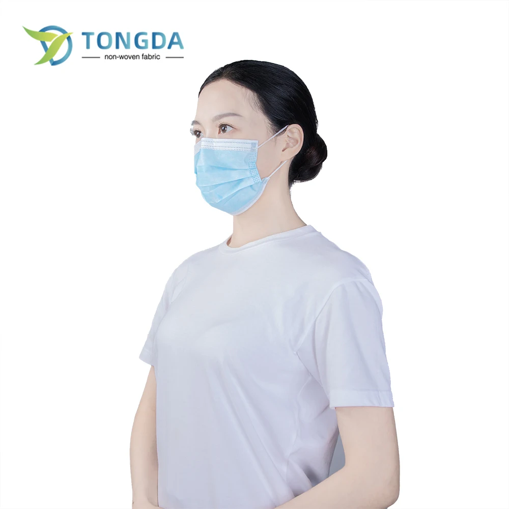 fashion disposable medical grey color PP face masks