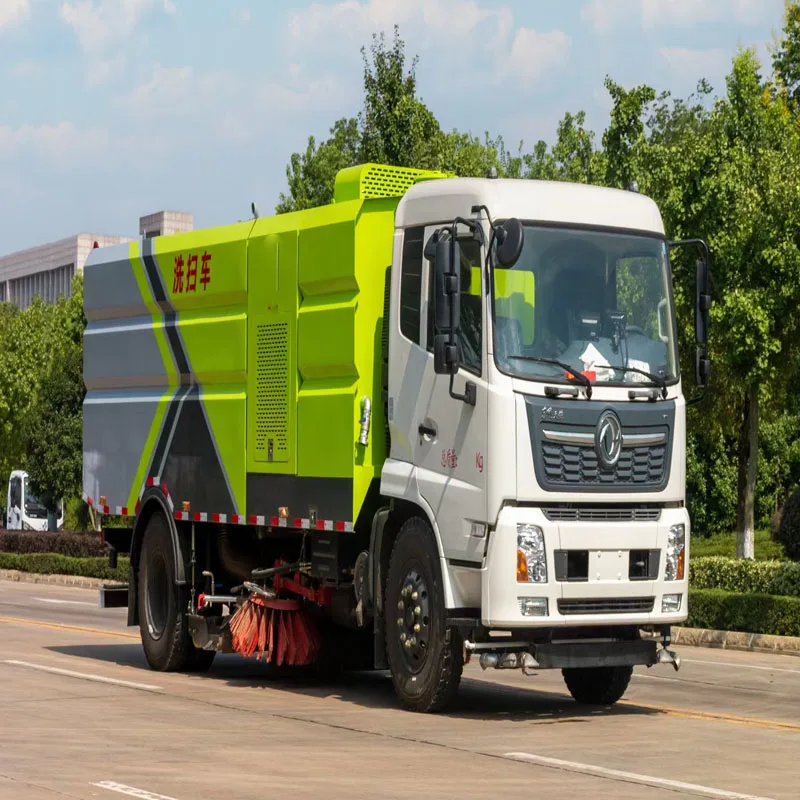 DONGFENG 4X2 10m3 Dust Tanker 3m3 Water Tanker Road Vacuum Cleaner 8m3 Highway Sweepers 10T Waste Disposal Truck New Stock