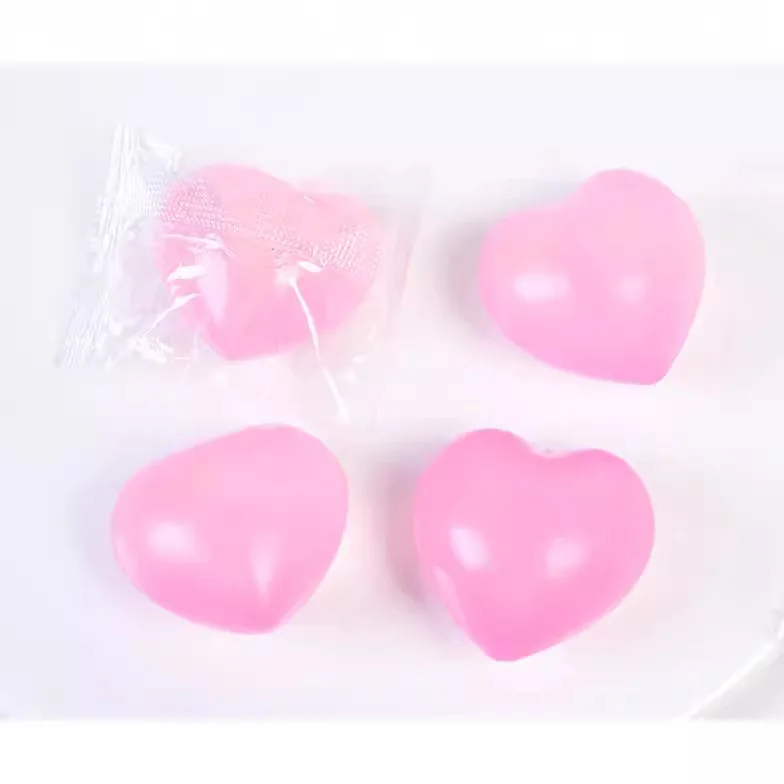 Syh539 Valentines Day Gift Glitter Heart Stress Balls Mini Stress Relief Toys Fidget Toys Adults Valentine Party Favors Gifts