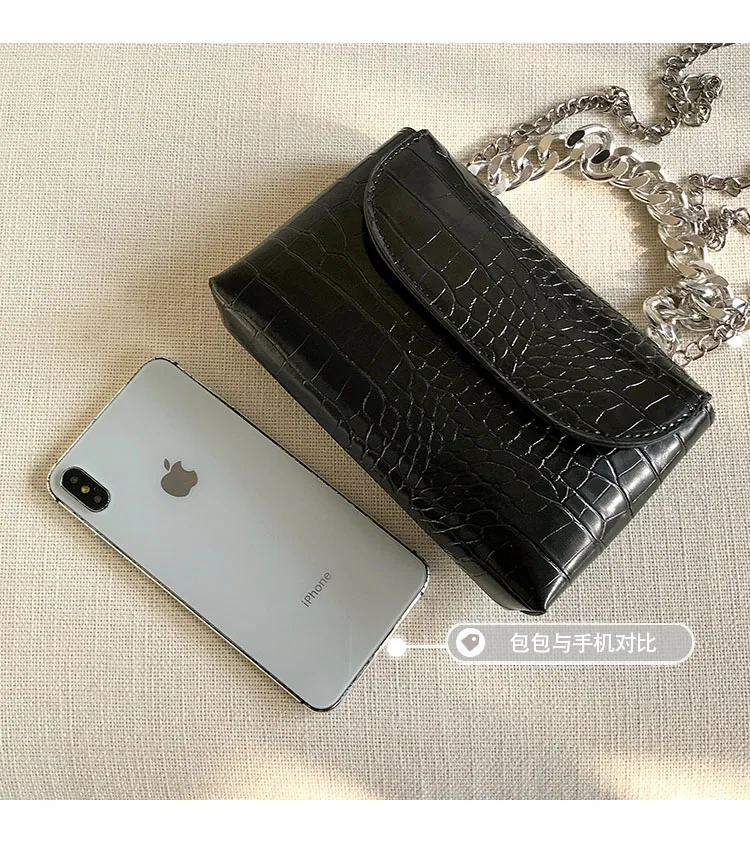 Sac A Main Femme 2020 Latest Women Hand Bags New Fashion Wide band Small Square Wild Stone bag