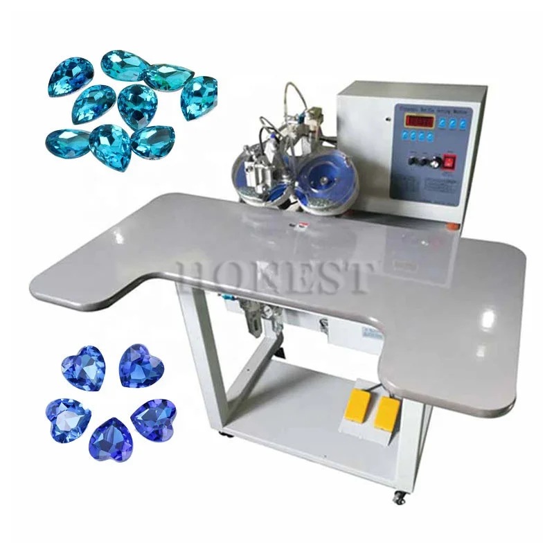 High Output Stone Fixing Machine / Fixing Machine / Ultrasonic Hot Fix Rhinestone Setting Machine