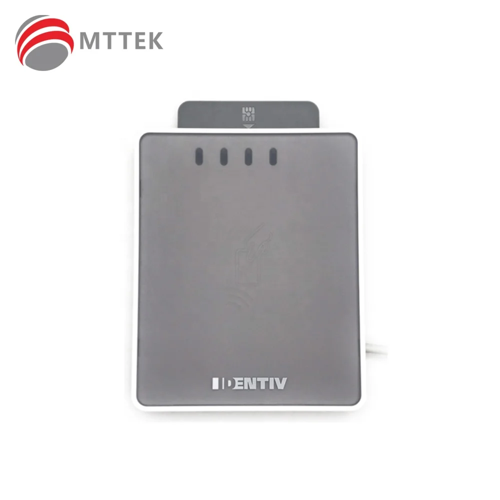uTrust 4701 F Dual Interface Smart Card Reader Writer compliant with ISO7816 ISO14443 IC Chip NFC FeliCa