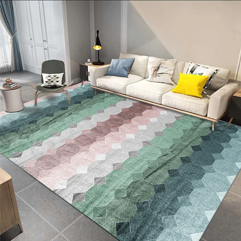 Abstract Indoor Area Coffee Table Rug Living Room Carpet For Home Bar Aisle Cafe Restaurant Industrial Loft Lobby Decoration