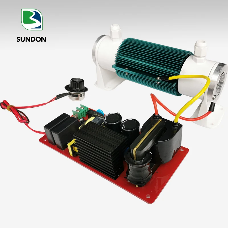 7 gram adjustable power dual air cooling quartz tube ozone generator part  ozone therapy kits