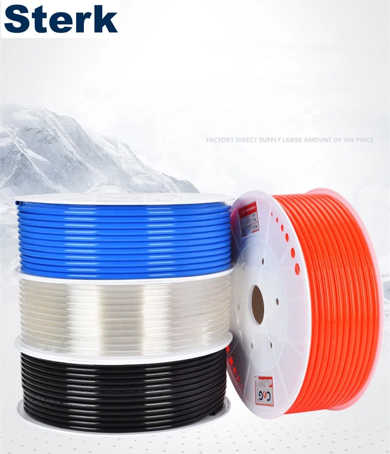 2 3 4 6 pneumatic pipe pu pe air tube hose 7.5m 12 8 8x5 12x8