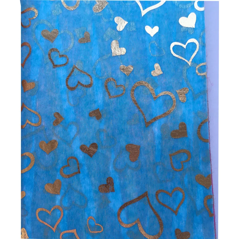 hot stamping non woven fabric multiple design 1mm 2mm Thickness