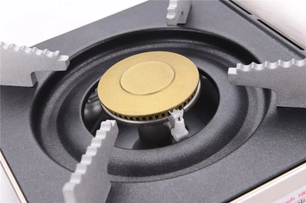 Outdoor Hot Sell Portable Gas Grill Butane Burner For Camping Iron Burner Gas Stove with Carrying Case