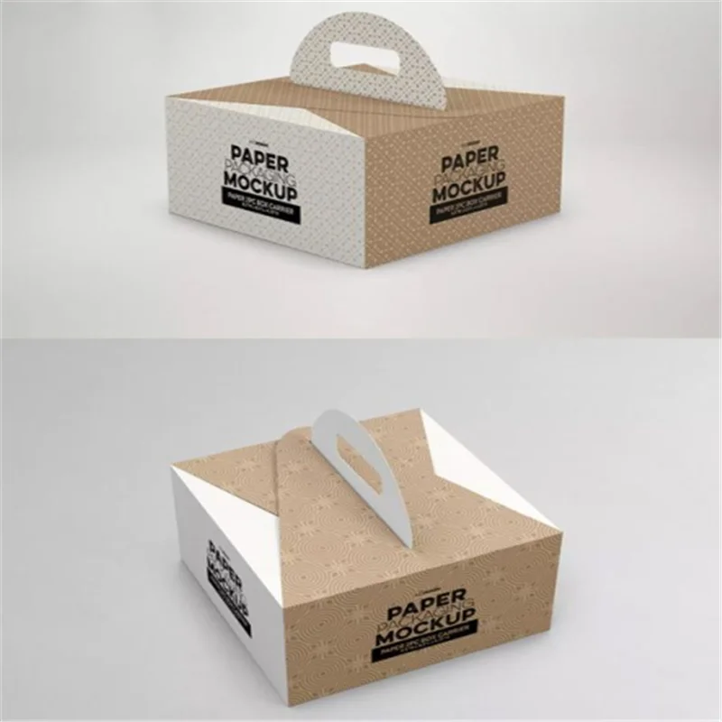 wholesale custom design cheap paper cake box,cupcake box