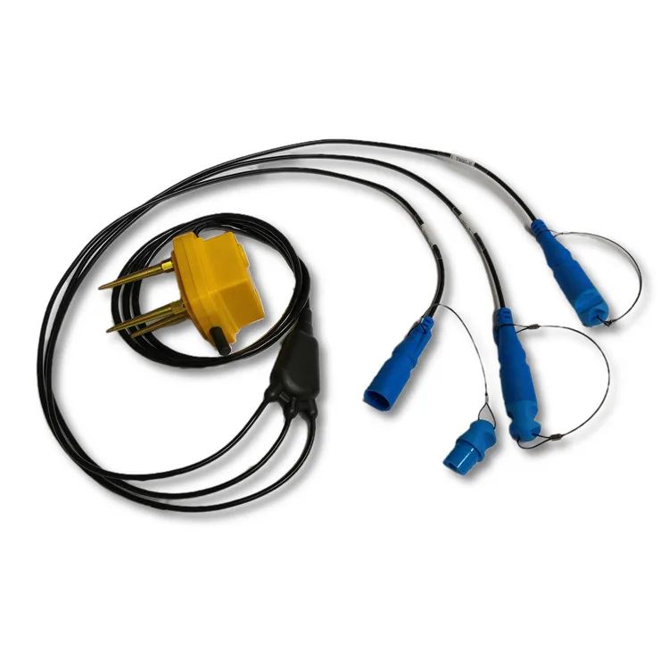 3 C geophone 4.5Hz With 3 pcs KCK Push Fit Female connector , triaxial geophone, 3C Geophone 4.5 hz