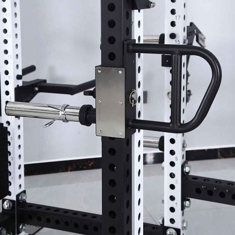 Manufacturers Commercial All-In-One Multi Function Smith Machine Station Cable Crossover Squat Rack With Adjustable Arms