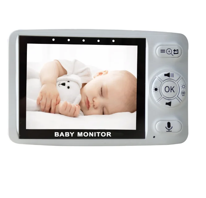 Wireless Baby Monitor with 3.5 Inches LCD 2 Way Audio Talk Night Vision Surveillance Security Camera Babysitter