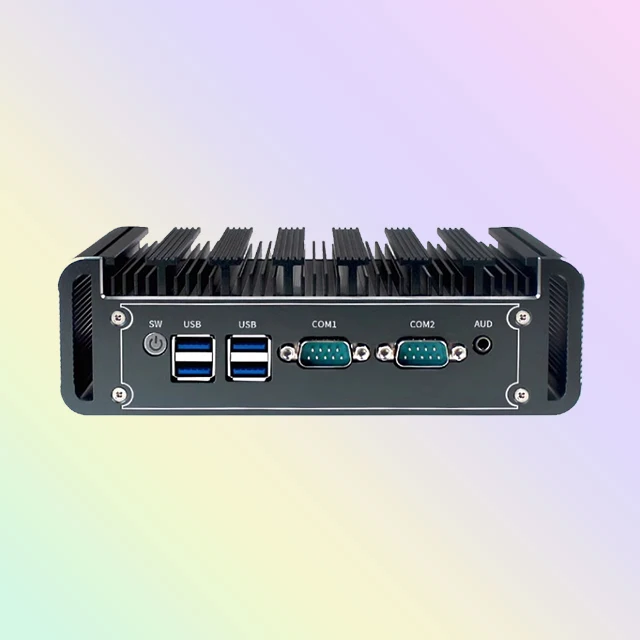 BKHD i7-1185g7 Barebone System 2 Ethernet 6 USB Embedded RS485 Customize Desktop Office Linux Win10 Mini Box Router PC