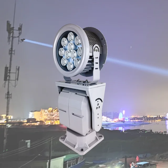 keyboard control LED IP66 waterproof 350 degree rotating marine light projector