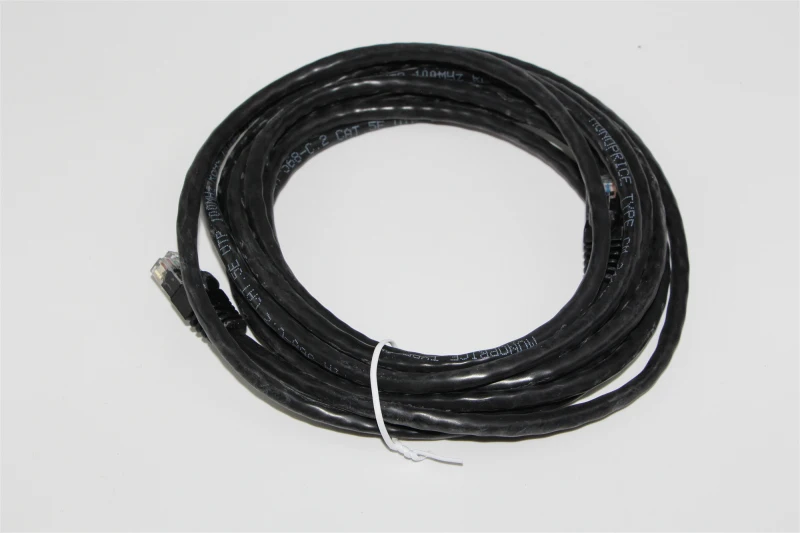 XXD promoting 10ft 24awg in stock CAT5E UTP Black patch cord cable with rj45