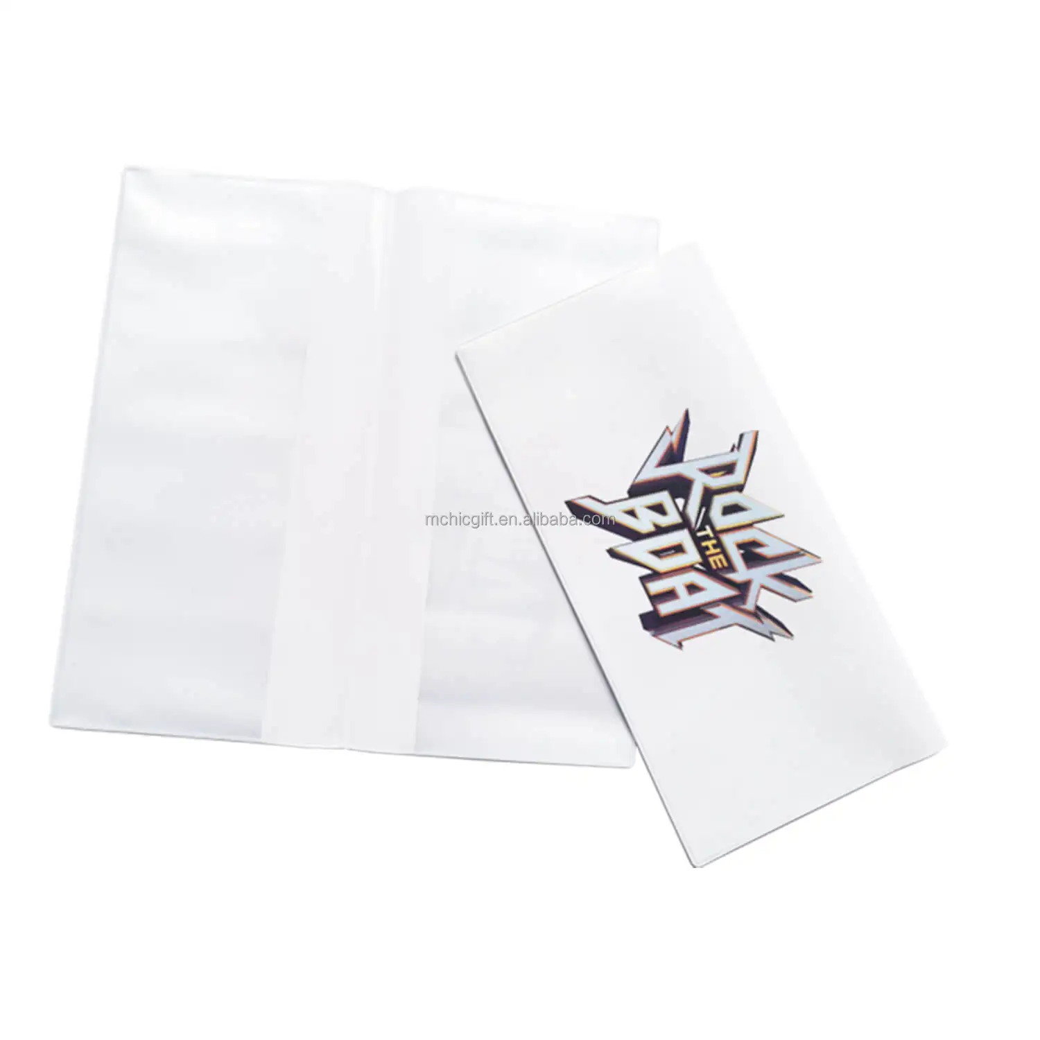 Custom Soft Plastic Multi-function Travel Document Holder PVC Air Ticket Passport Holder Folding Vinyl ID Card Wallets