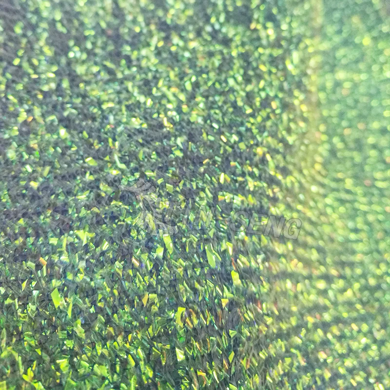 sponge lurex rainbow multicolor fabric for costume