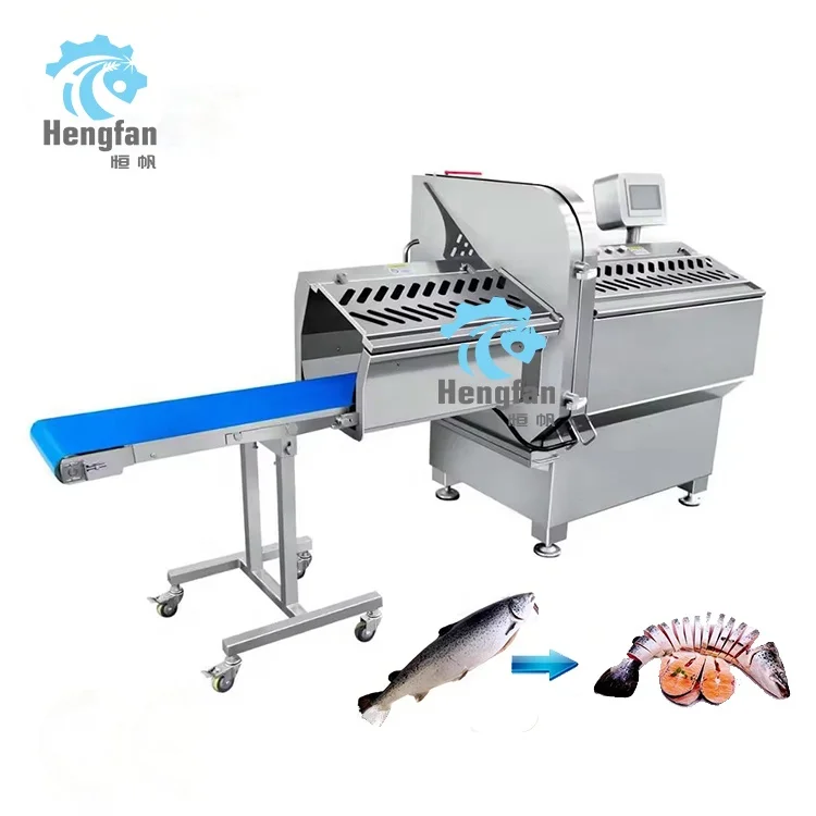 25K Conveyor Chopping Machine Jiuying Steak Pork Chop Bacon Slicing Equipment Automatic Slicing Beef Slicer