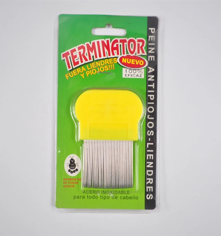 Wholesale Pet Lice Brush Good Quality Lice Comb With Fine Teeth