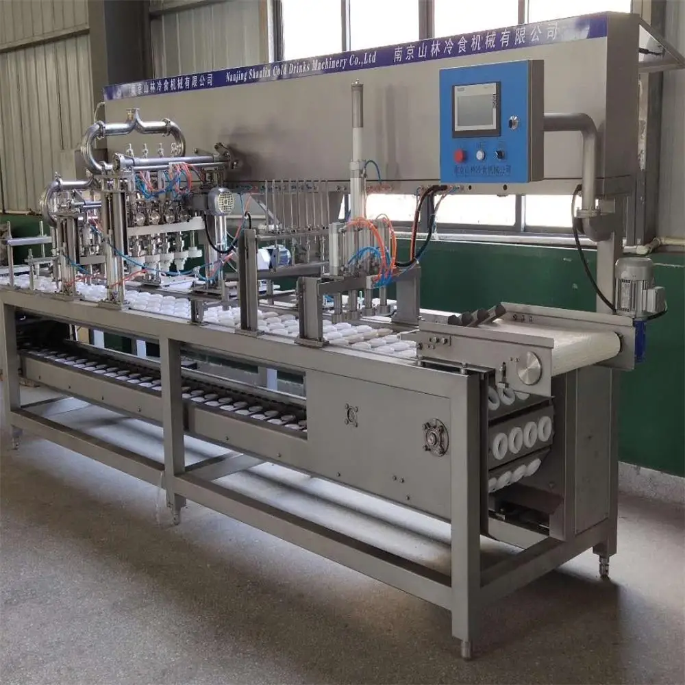 Automatic  customizable ice cream cup filling packaging machine