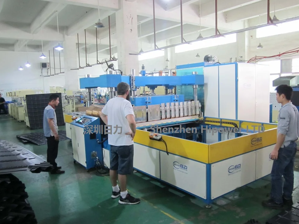 50KW 75KW 100KW Big Structure Special High Frequency PVC Soft Shower Curtain Welding Machine