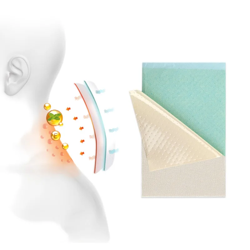 Free sample sciatic nerve pain hydrogel muscle pain hot gel patch