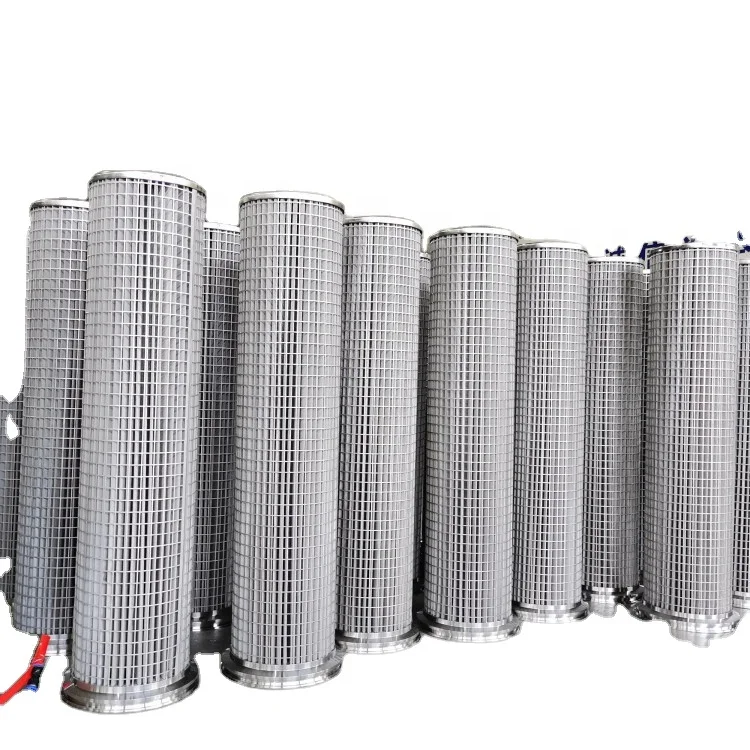 LIANDA stainless steel sintered filter cartridge metal filter stainless steel pleated filter for industrial oil filtration