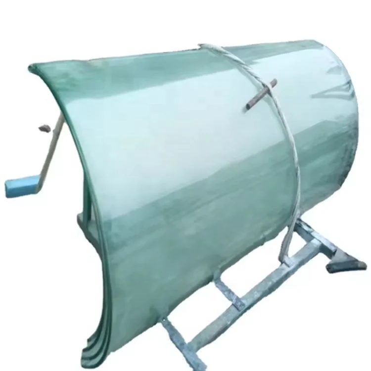 6mm Hot Sale Wholesale Factory Customized Building Safety Toughened Big Sized Curved Glass Tempered Glass