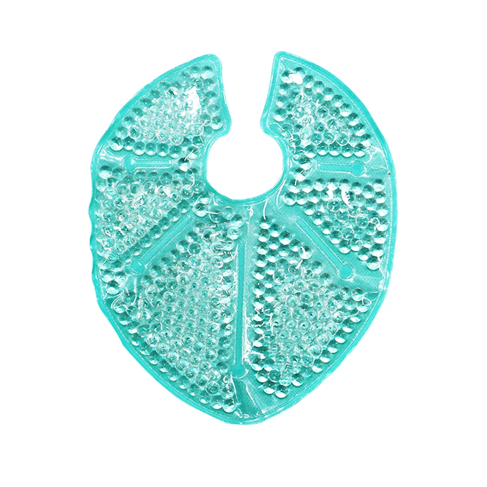 Free Sample Ice Pack Women Breast Feeding Pain Relief Polyester Gel Packs Cooling Pad