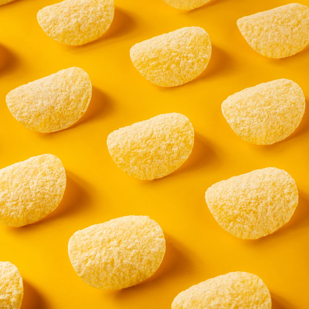 Qinqin воздушные картофельные чипсы еды с ароматом лимона меда повседневные фрукты и овощи снэки сладкий картофель крахмал банка и пакет золотой