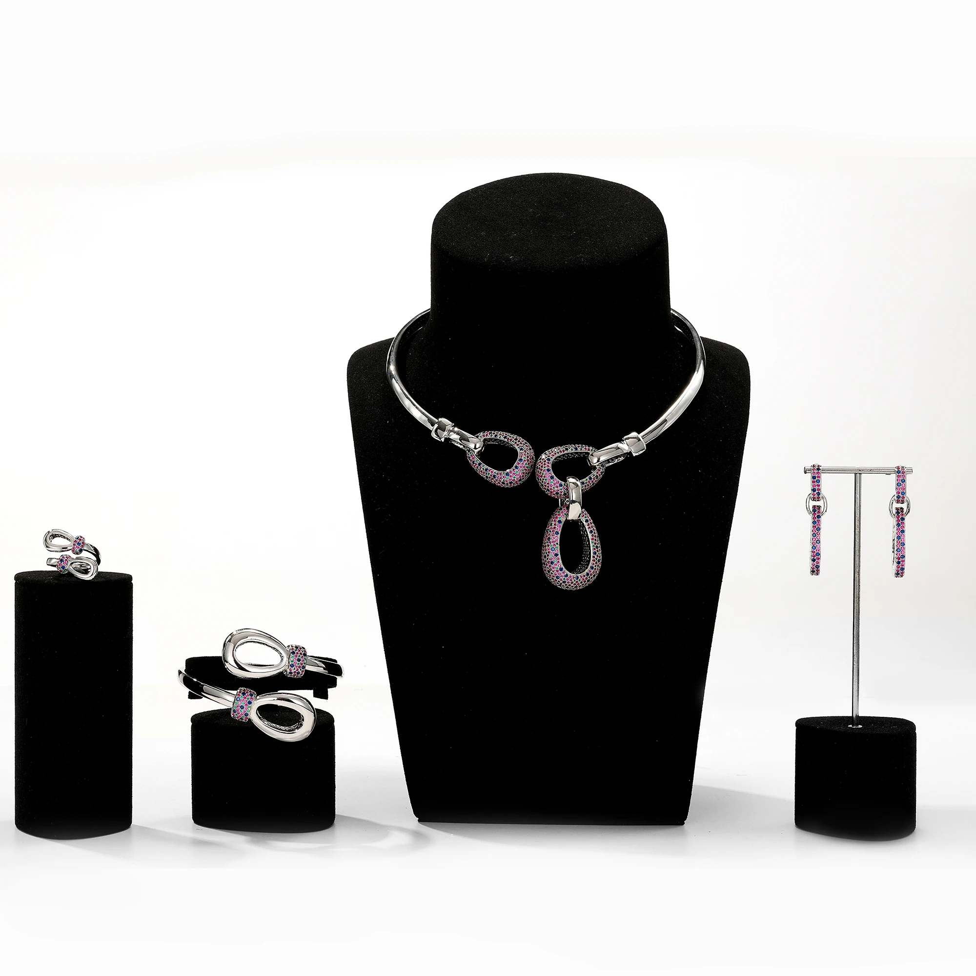 Набор украшений из 925 цветов