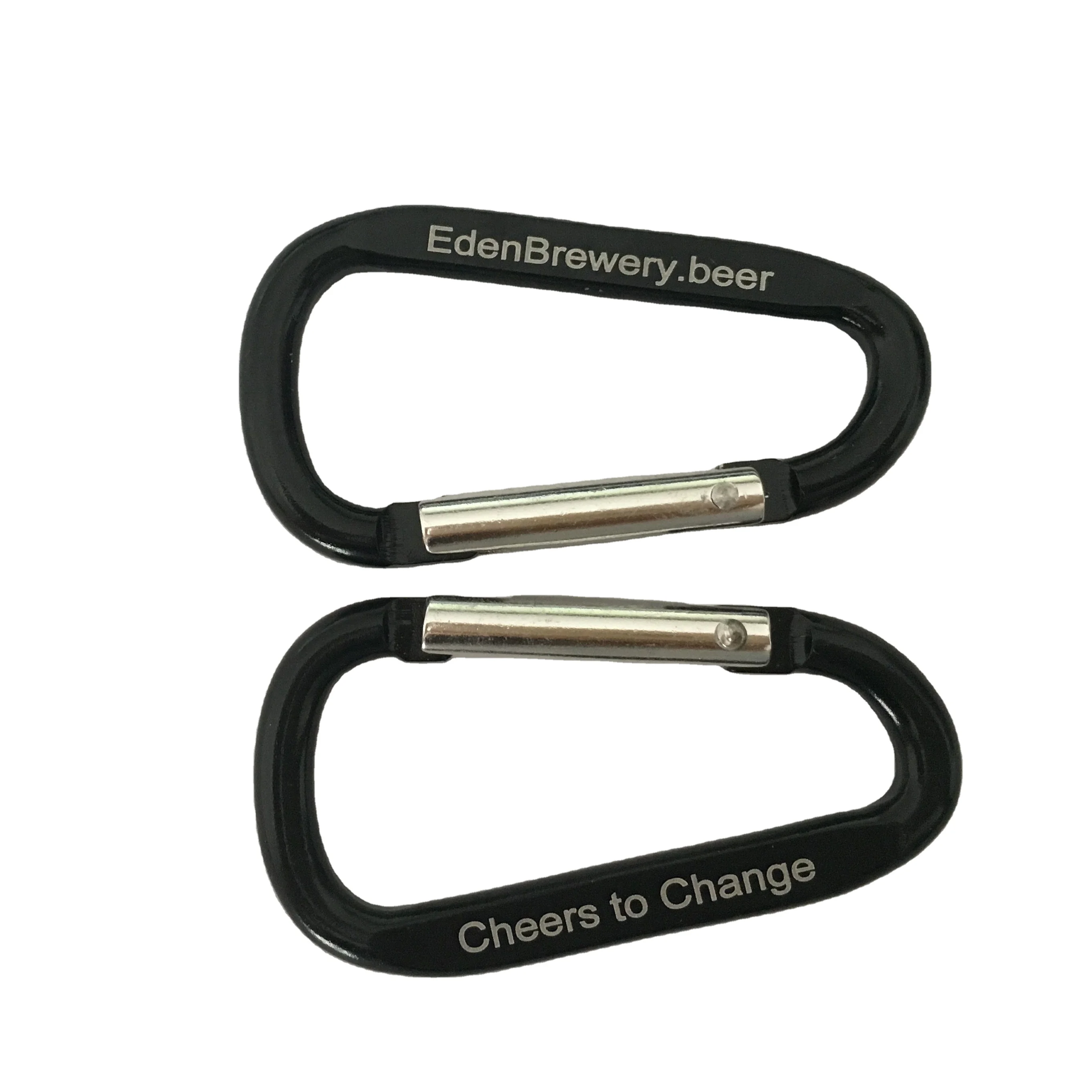 Customized Logo Aluminum Climbing Carabiner Hook