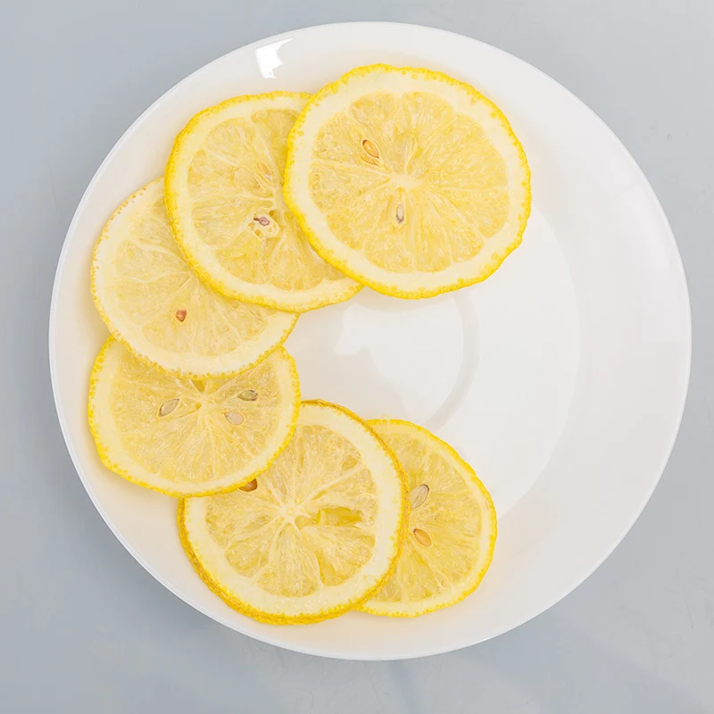 Healthy Natural Dried Lemon Slice Freeze Dried Lemon Peel