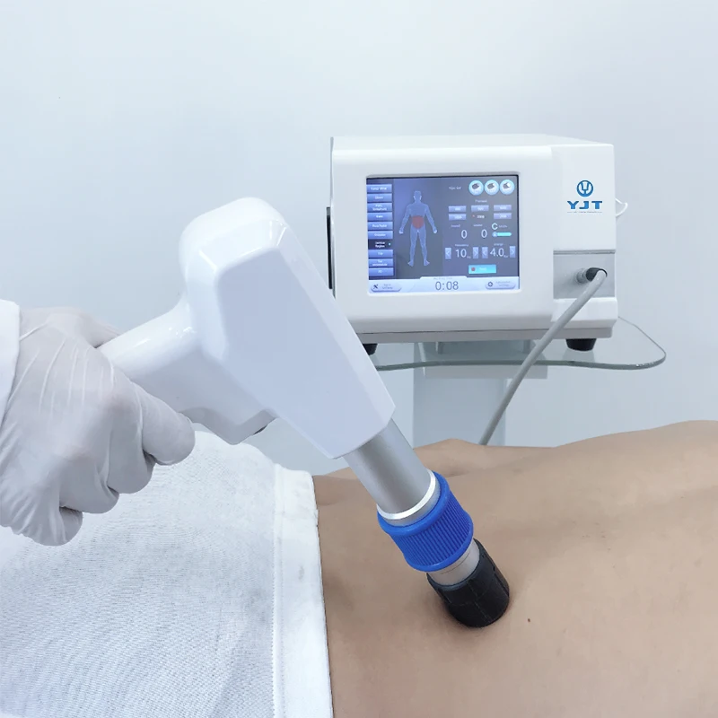 CHina manufacturer Shockwave Therapy Machine Body Muscle Relaxation Massage Tool Shock Wave Pain Relief with 7 Heads