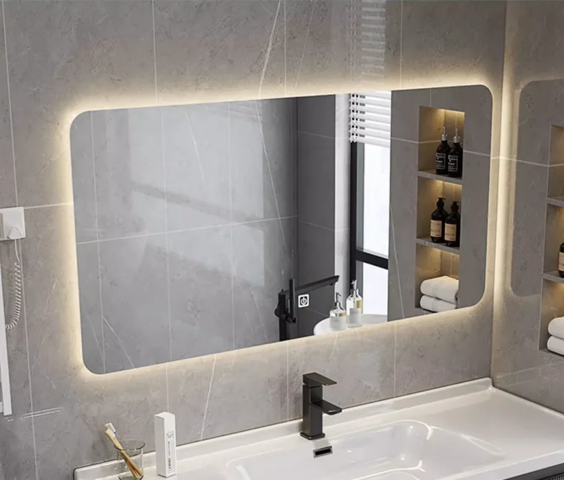 Ceramic basin bathroom cabinet combination vanity with mirror wash basin for hotel bathroom