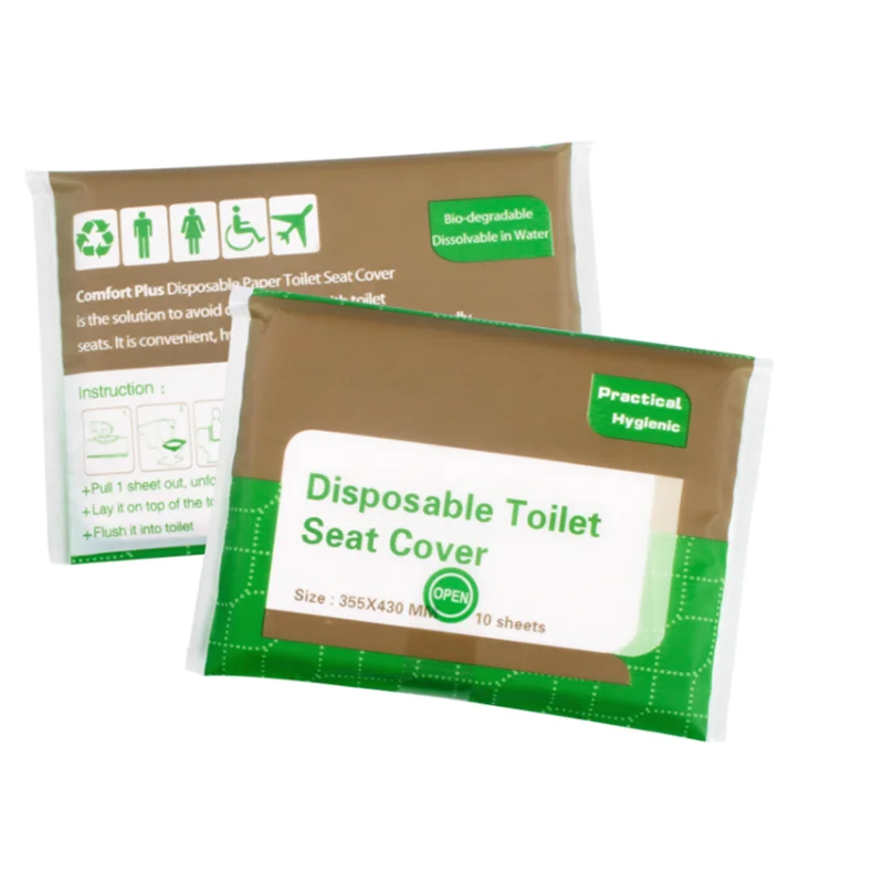 Travel portable folding disposable flushable dissolving paper toilet seat cover manufacturers (1600306078080)