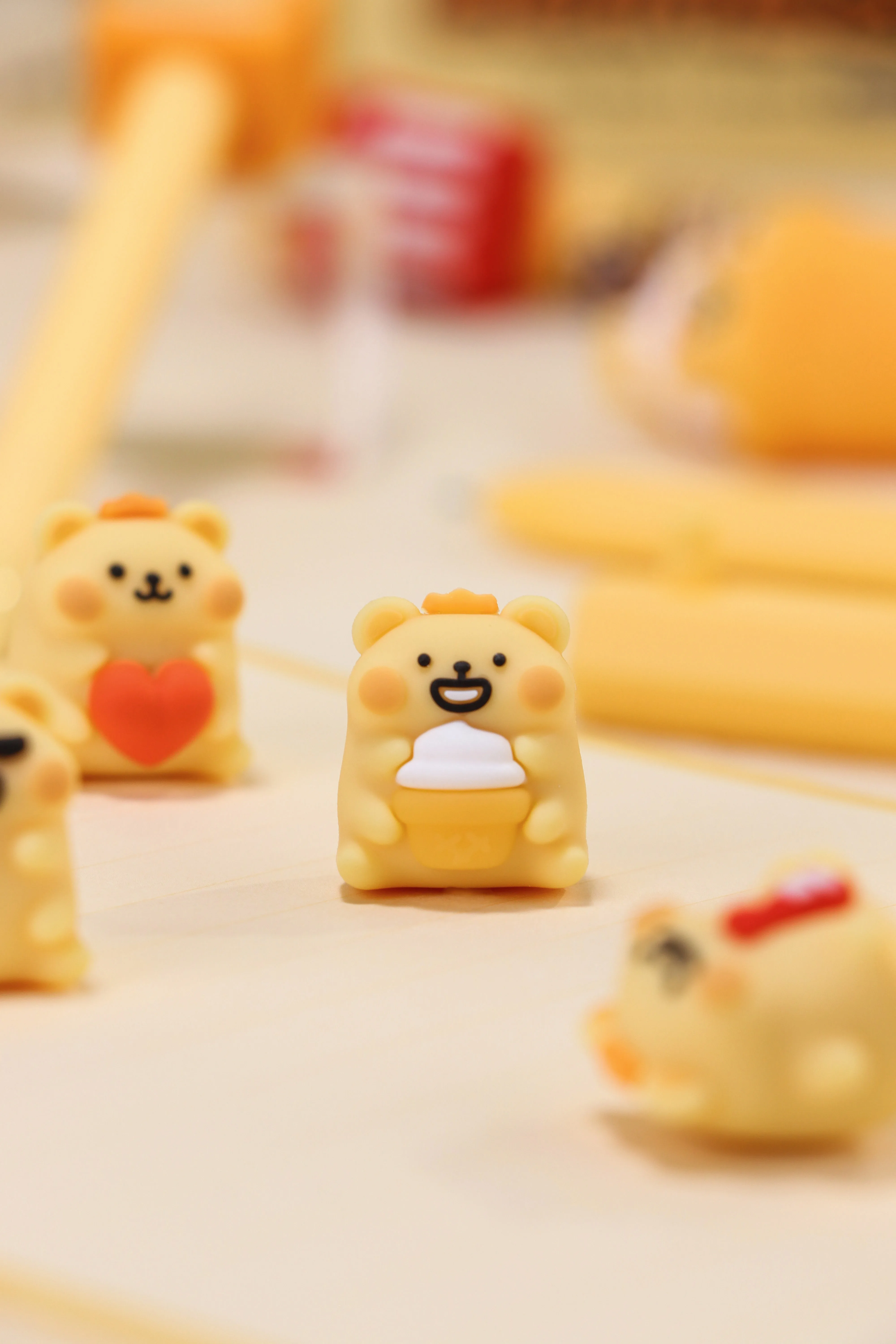 KUKI Kawaii Cute Cartoon Pink Color Pens Girl decoration pen Gel Pen for Girls School Supplies Learning Stationery