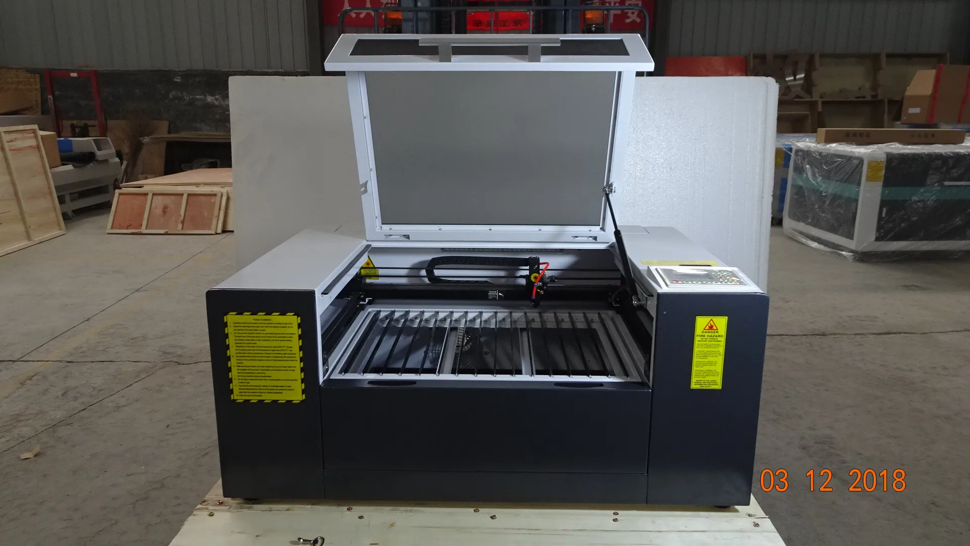 Easy-to-Use CO2 Laser Cutter Machine with Factory Price for Non-Metal Acrylic and Metal Cutting Features Reliable Laser Tube
