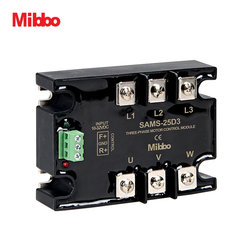 
3KW 380VAC relay module Solid state relay three-phase motor and reversing control module 