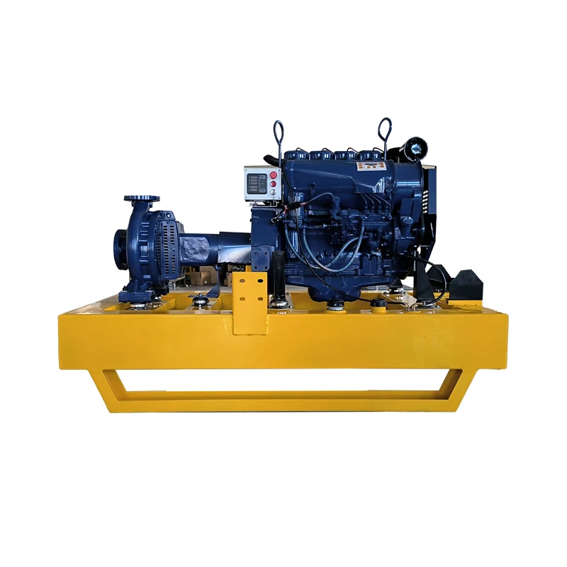 6 inch diesel centrifugal irrigation pump with F4L912 diesel engine 100-65mm