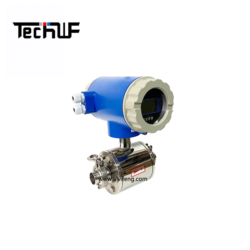 Pressure Transmitter Display Flow Meter Clamp-type Electromagnetic Flowmeter